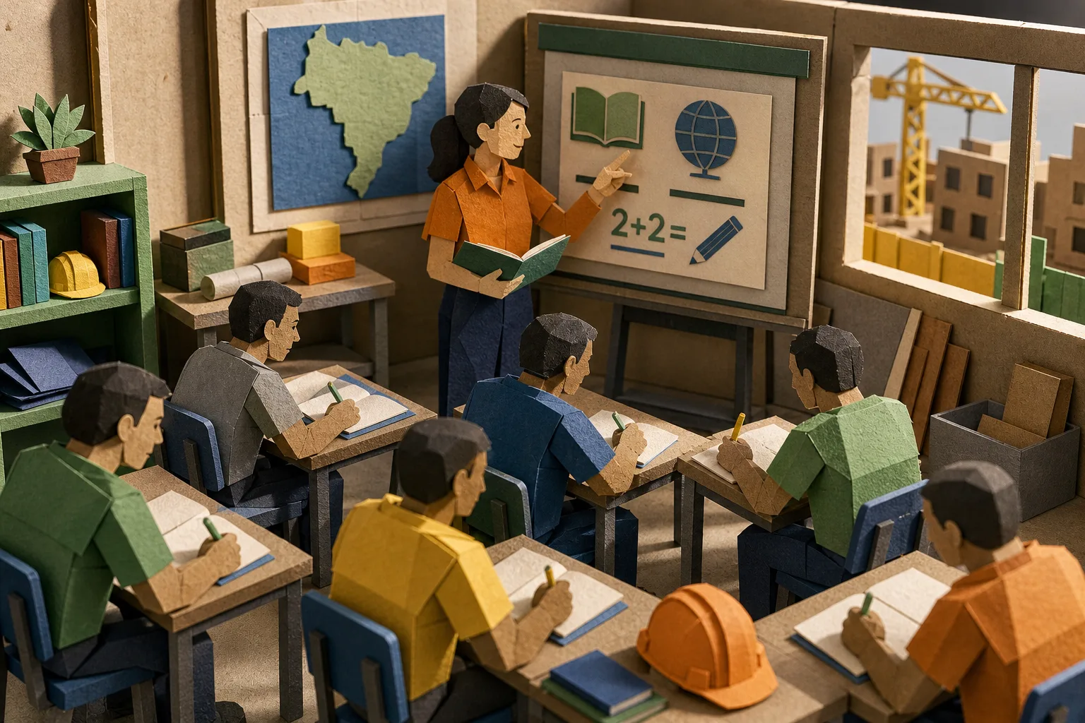 Companhias do Paraná ofertam formação escolar aos funcionários na jornada de trabalho