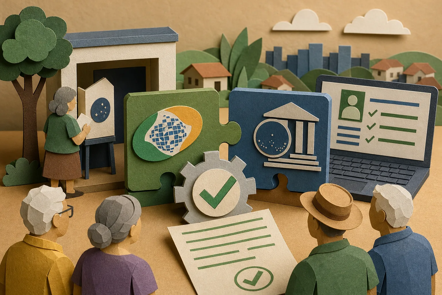 Comparecimento às urnas no segundo turno atualiza prova de vida do INSS