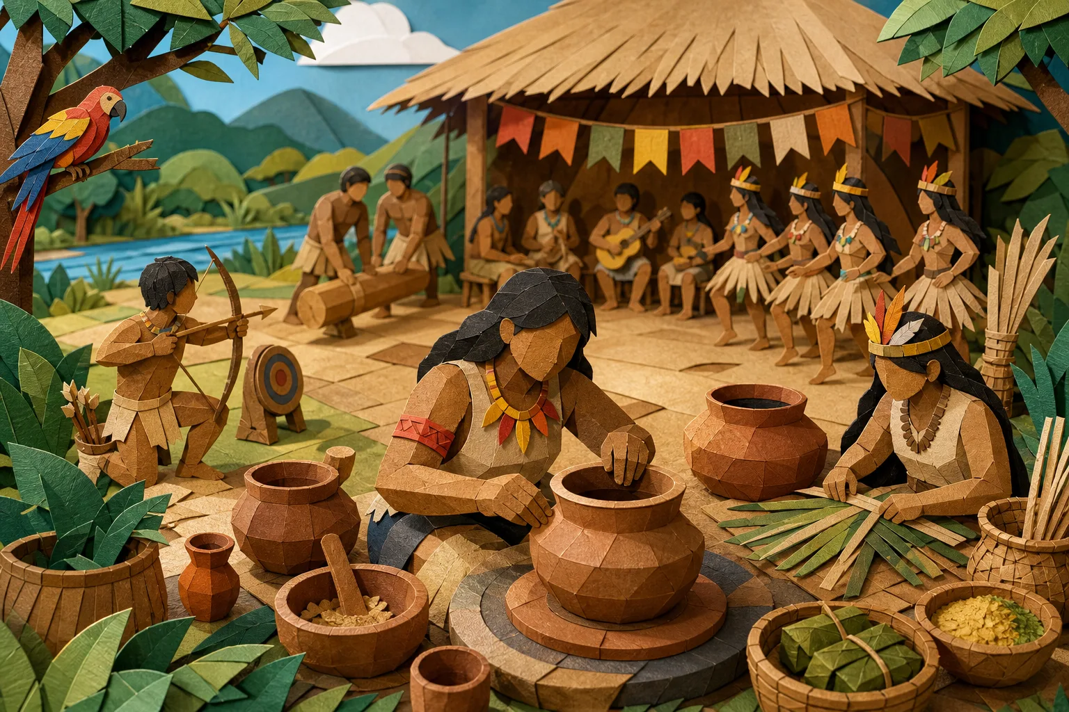 Comunidade indígena de Roraima sedia 12ª edição do Festival da Panela de Barro