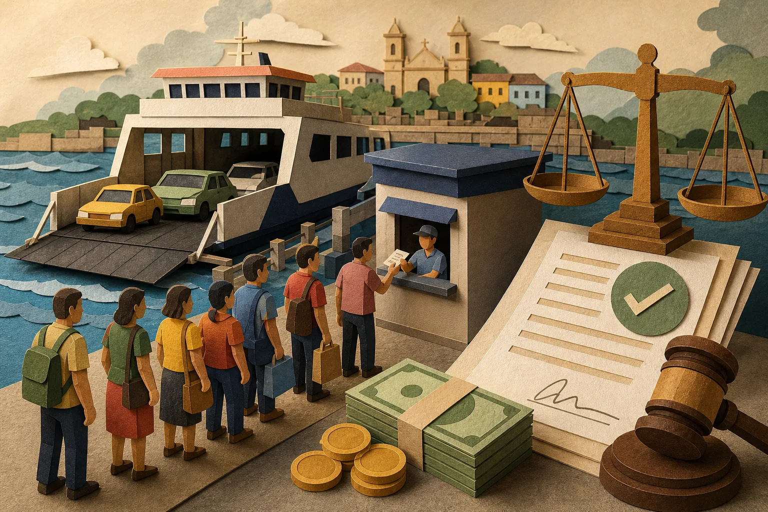 Concessionária de ferryboat no Maranhão terá de indenizar usuários por sobretaxa