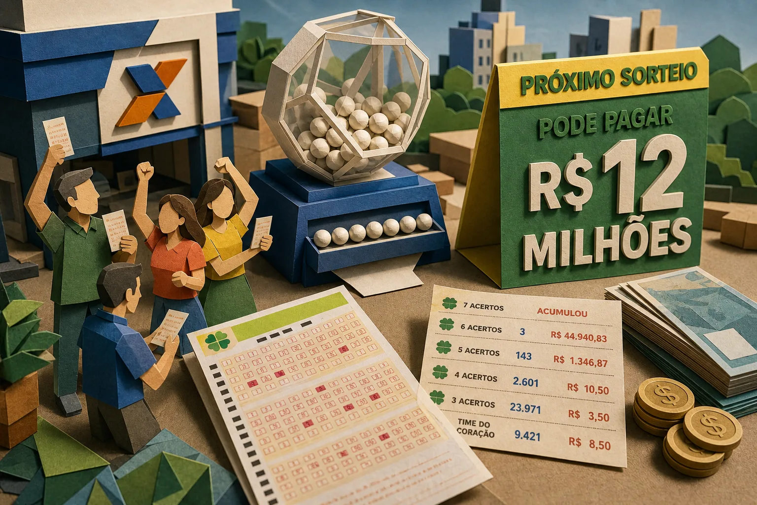 Concurso 2437 da Timemania acumula e próximo sorteio pode pagar R$ 12 milhões