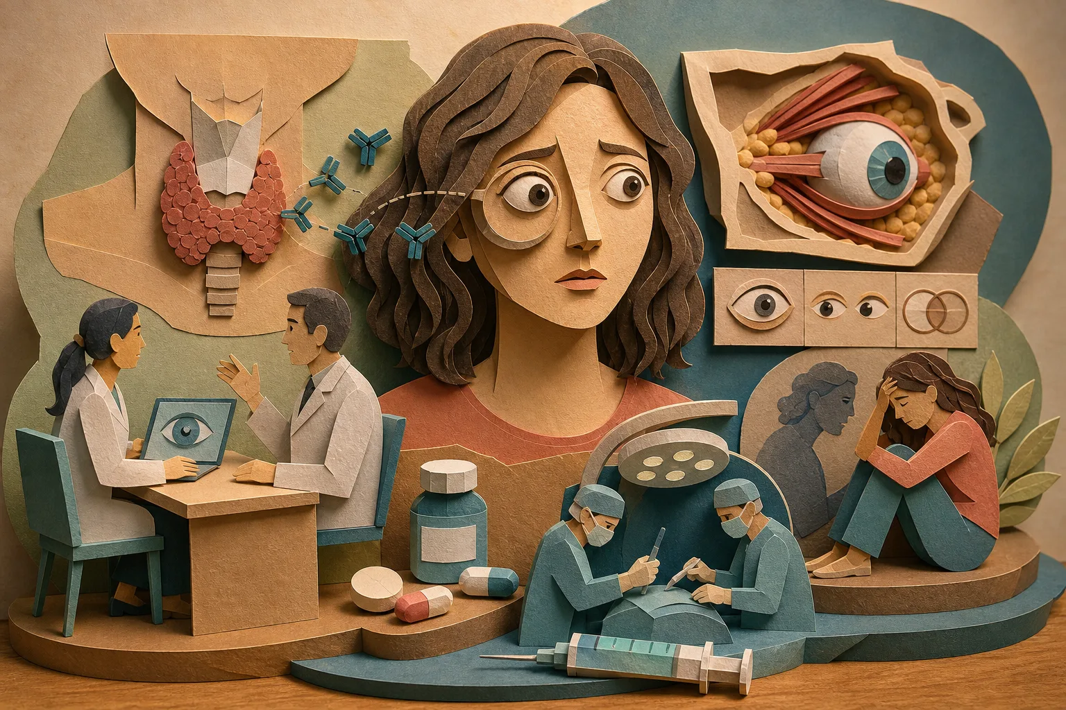 Condição autoimune ocular ligada à tireoide pode causar graves sequelas visuais