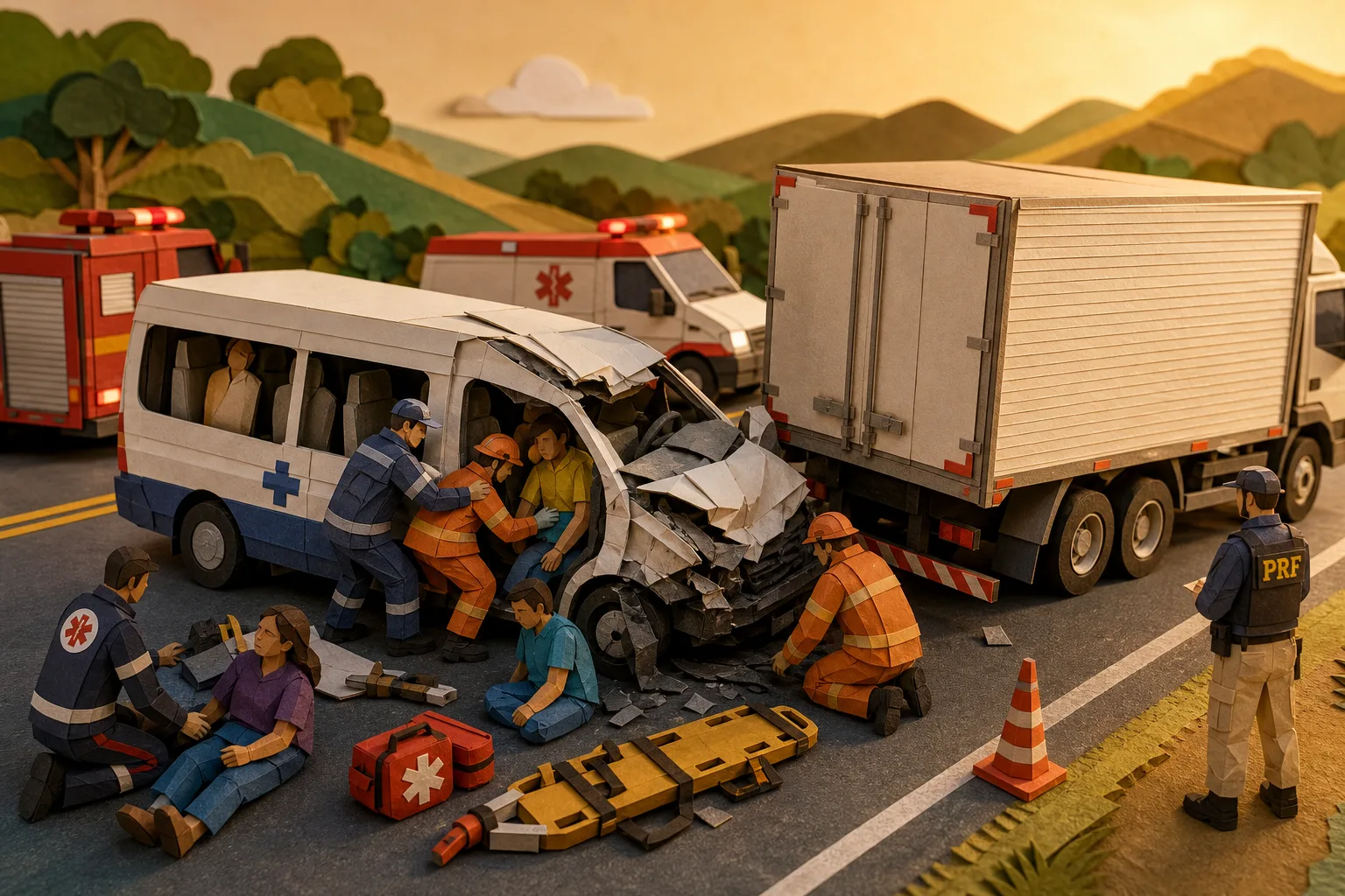 Condutor de transporte da saúde de Cristália morre após colisão no Norte de Minas