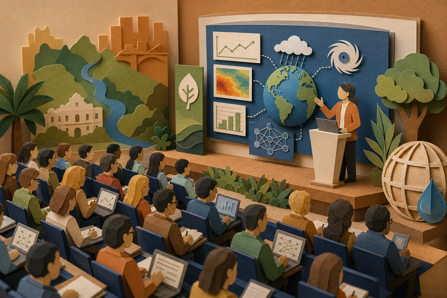 Conferência em Cuiabá discute inteligência artificial para monitorar o clima