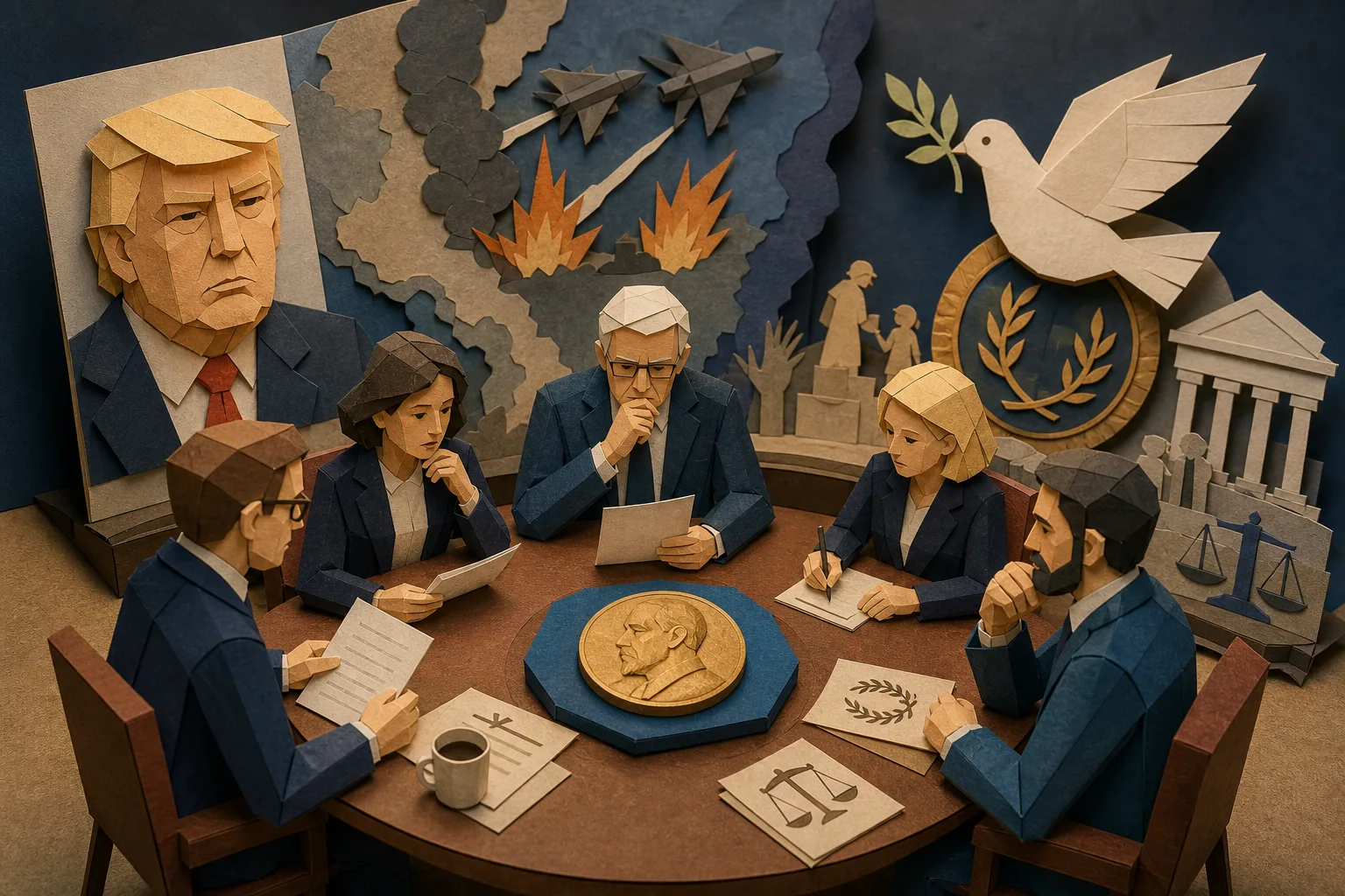 Conflito com o Irã reduz chances de Donald Trump levar o Nobel da Paz