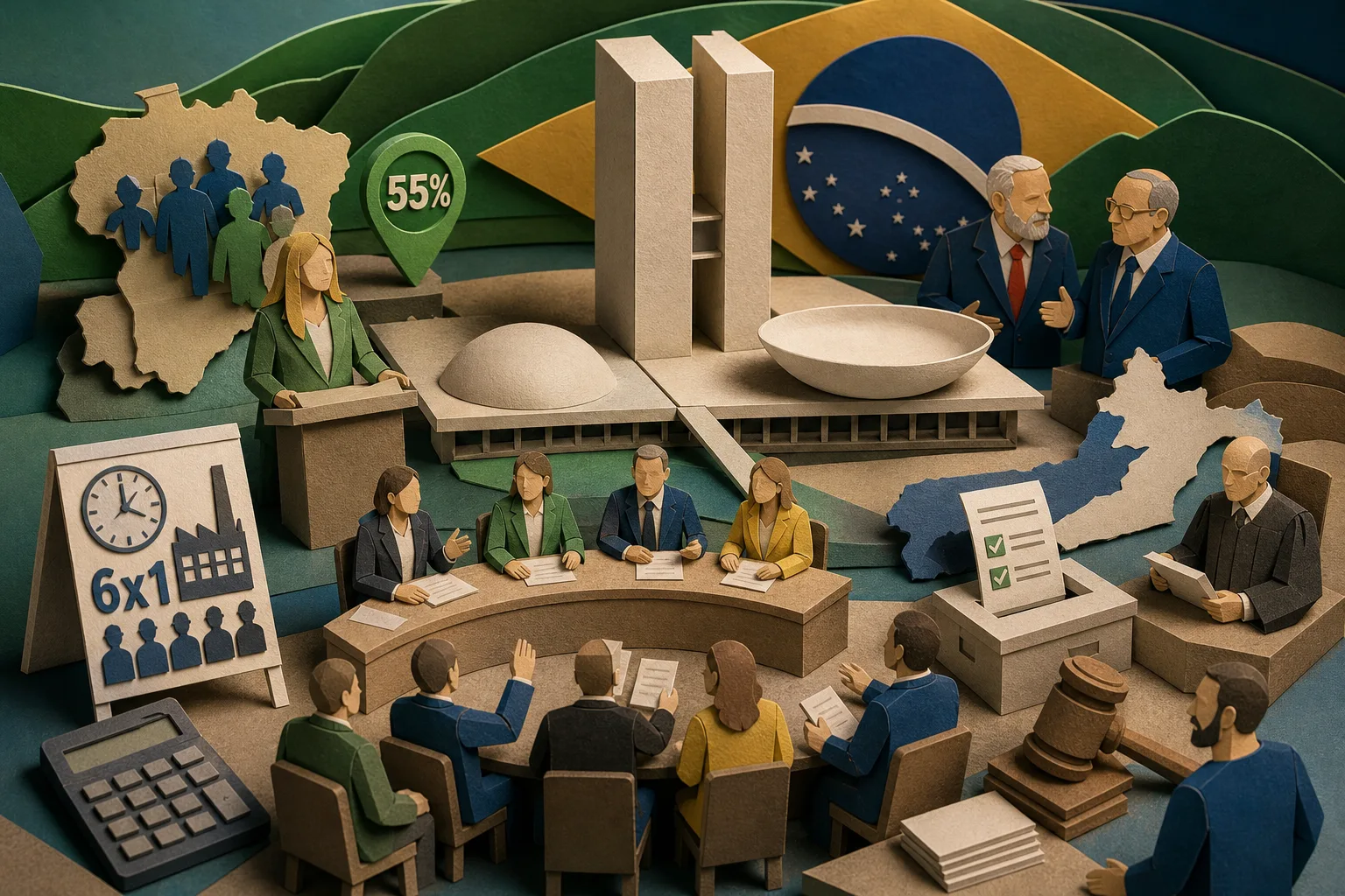 Congresso discute mandatos e eleições de 2026 movimentam cenário político nacional