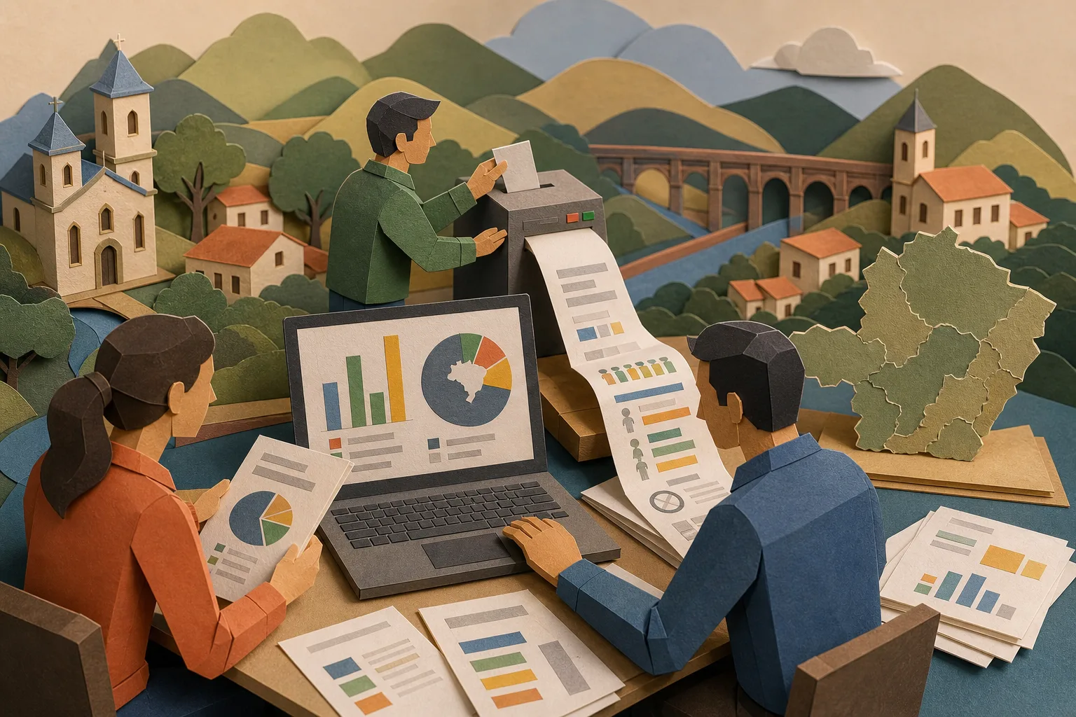 Contagem de votos detalha escolha do eleitorado em cidades de Minas Gerais