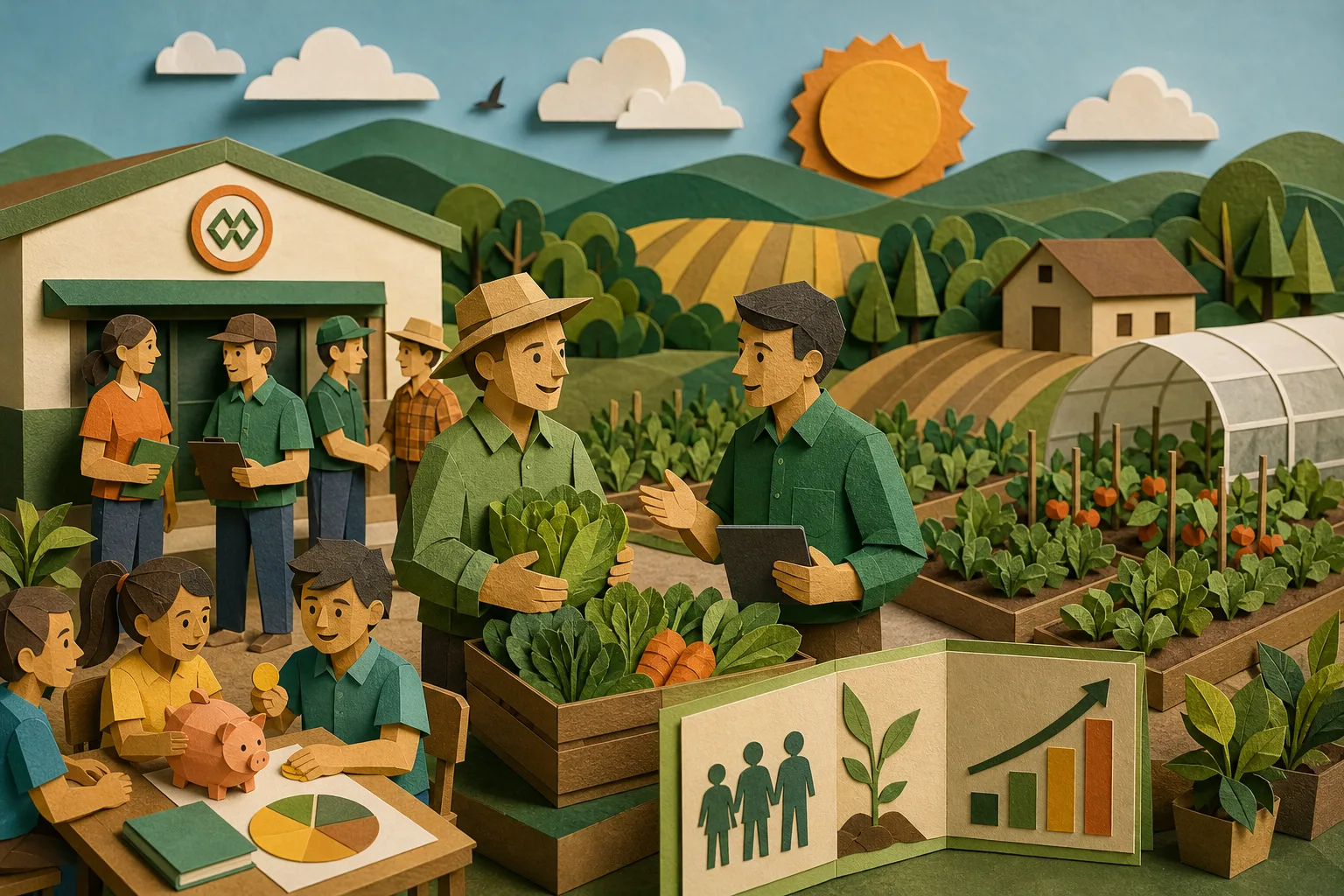 Cooperativa apoia diversificação agrícola e cidadania financeira de jovens em Verê