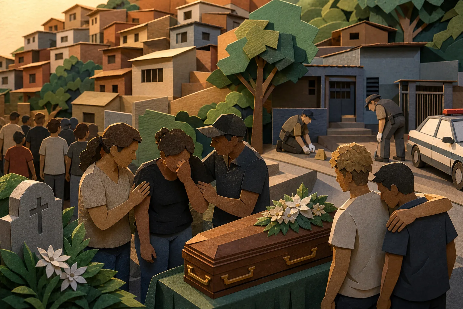 Corpo de jovem morto no Alto Vera Cruz é sepultado em Belo Horizonte
