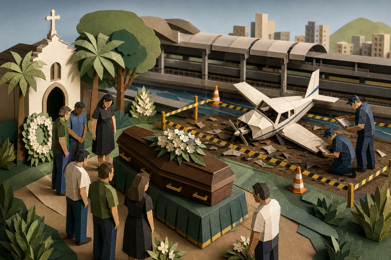 Corpo de piloto morto em acidente aéreo em Belo Horizonte é enterrado na Bahia