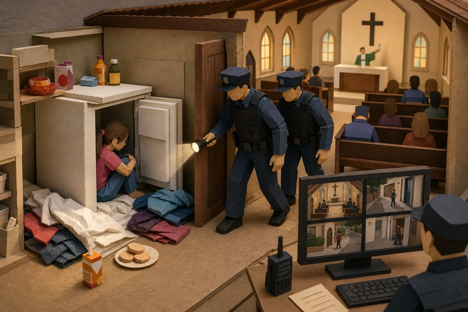 Criança de 11 anos que sumiu após perder óculos é localizada em igreja de Araxá
