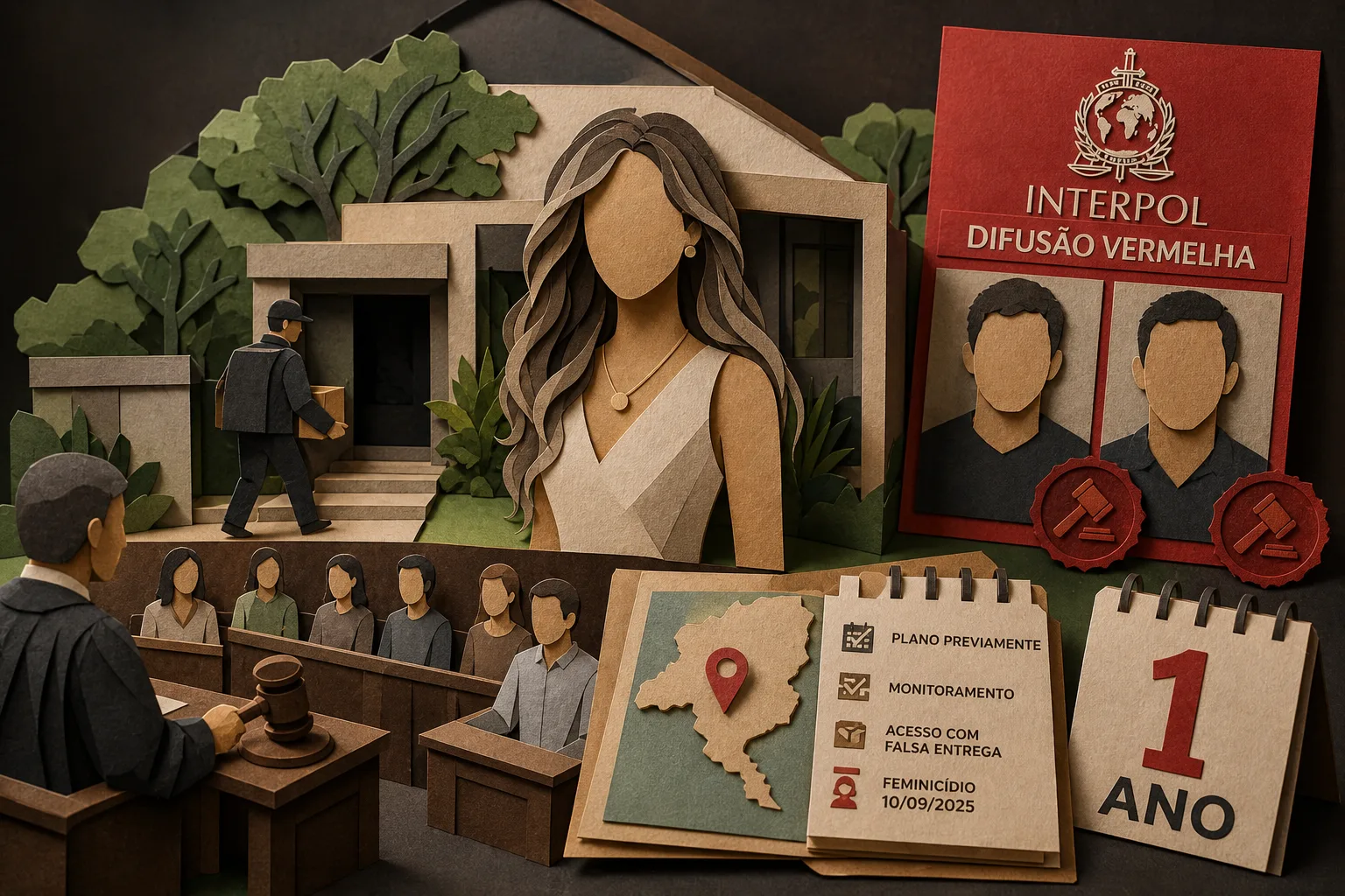 Crime contra empresária em Minas completa um ano com mentor procurado pela Interpol