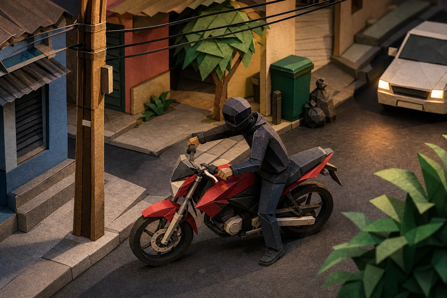 Criminoso furta moto estacionada no bairro do Telégrafo na capital paraense
