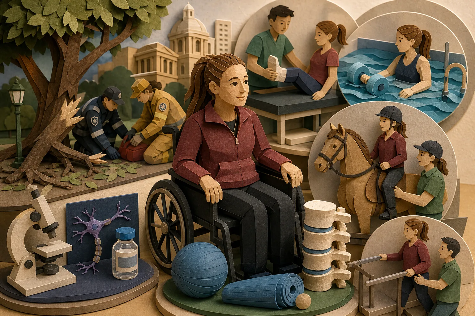 Curitibana ferida por queda de galho realiza nove terapias para recuperar movimentos
