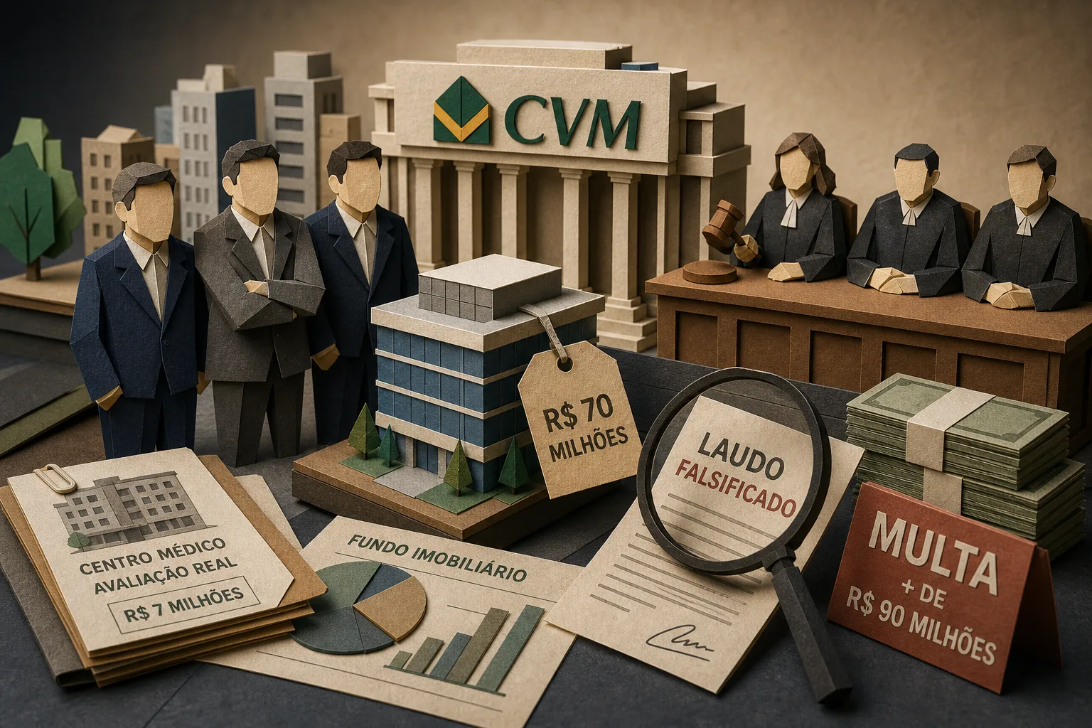 CVM multa controladores do Banco Master por fraude com ativos superavaliados