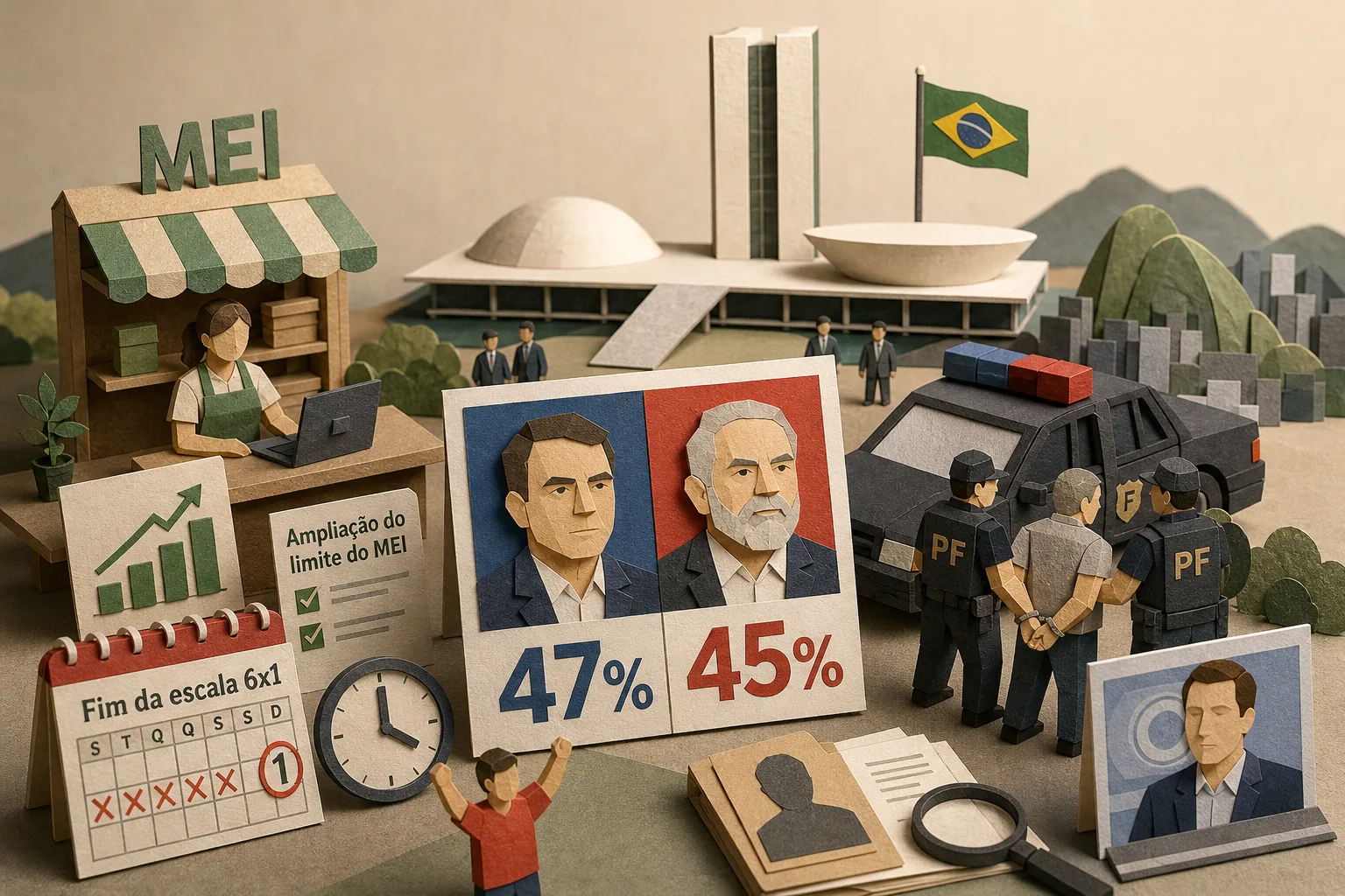 Datafolha traz Flávio Bolsonaro com 47% e Lula com 45% no segundo turno