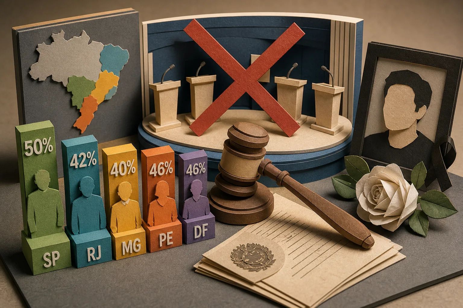 Debate para a Presidência é cancelado após decisões da Justiça Eleitoral