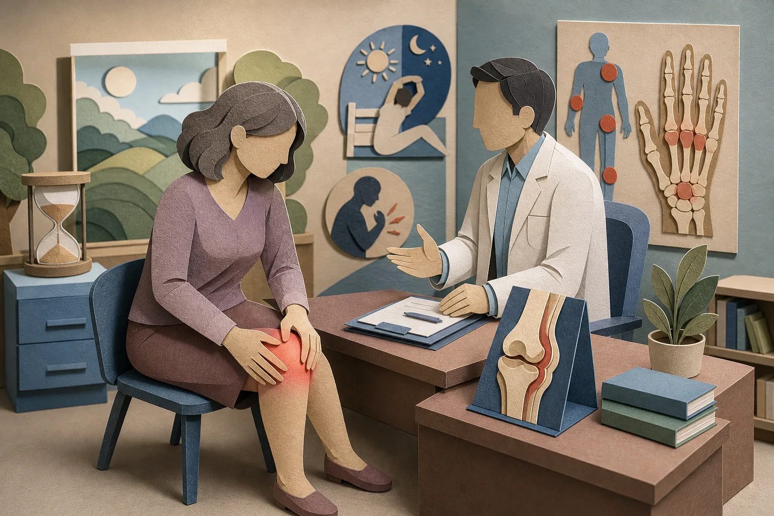 Desconforto articular na menopausa pode indicar início de patologias reumatológicas