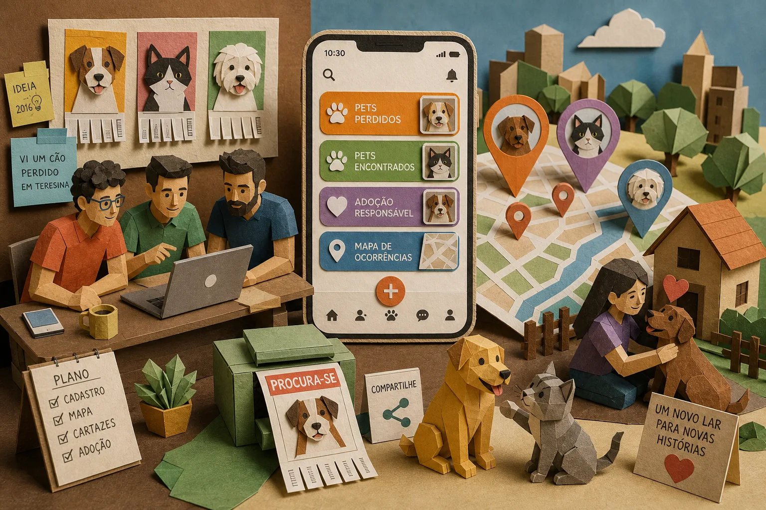 Desenvolvedor piauiense lança aplicativo gratuito para localizar animais perdidos