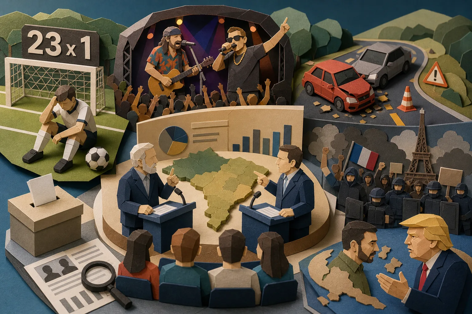 Destaques do Sul de Minas reúnem fatos regionais, política nacional e exterior