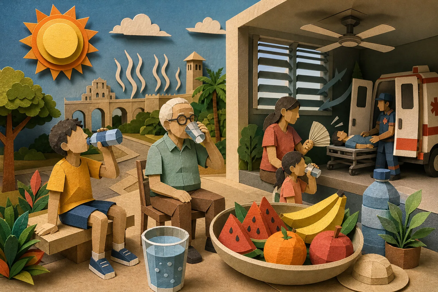 Dias de altas temperaturas e tempo seco no Amapá exigem reforço na hidratação