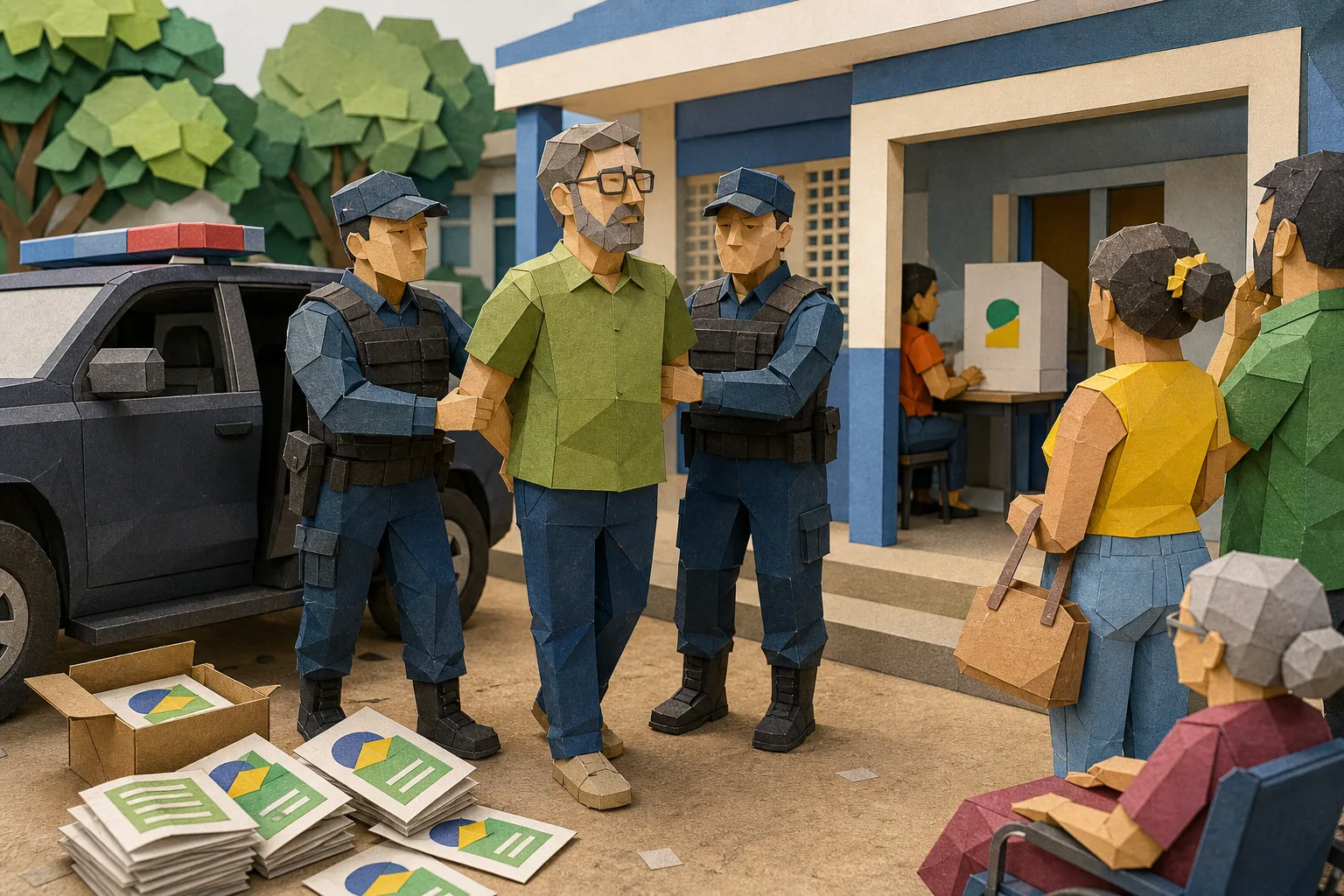 Dirigente municipal do Podemos é detido em colégio eleitoral no Pará