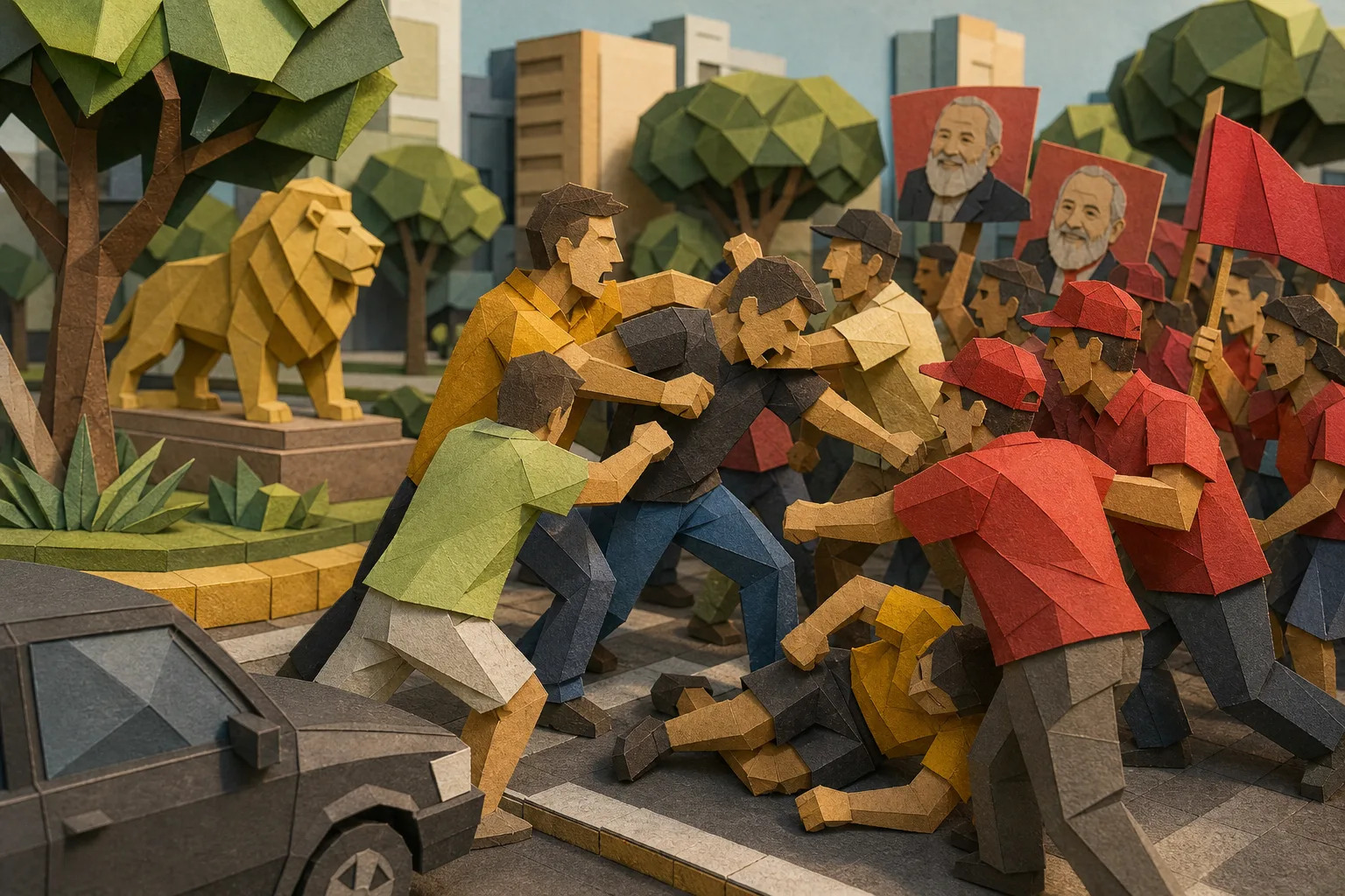 Discussão entre ex-candidato do Novo e apoiadores de Lula termina em agressão em MT