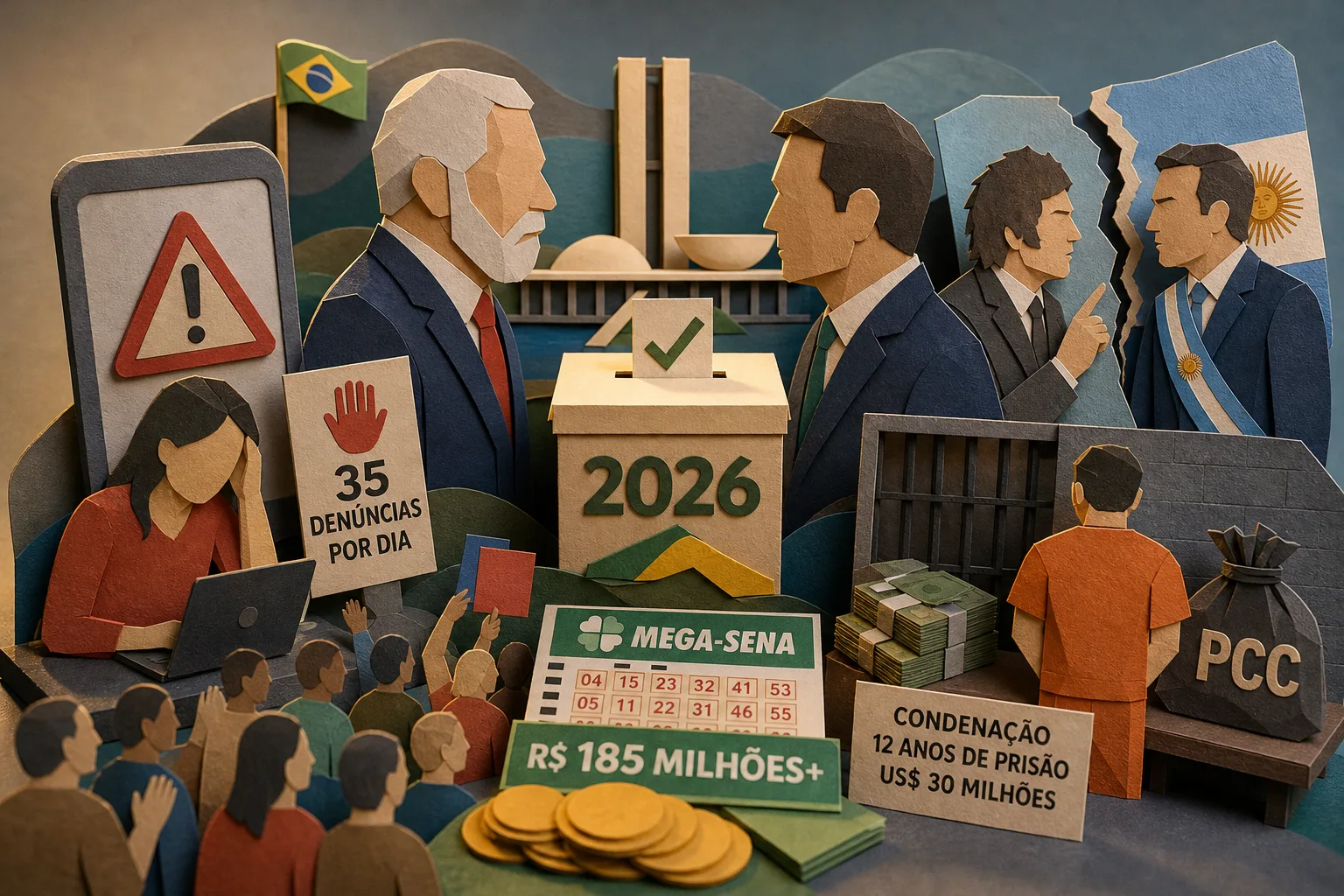 Disputa de 2026 avança com denúncias de assédio e tensões diplomáticas