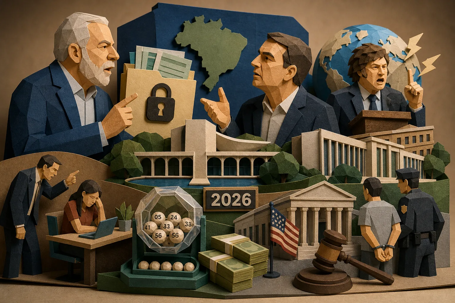 Disputa eleitoral de 2026 reúne embates políticos e atrito diplomático