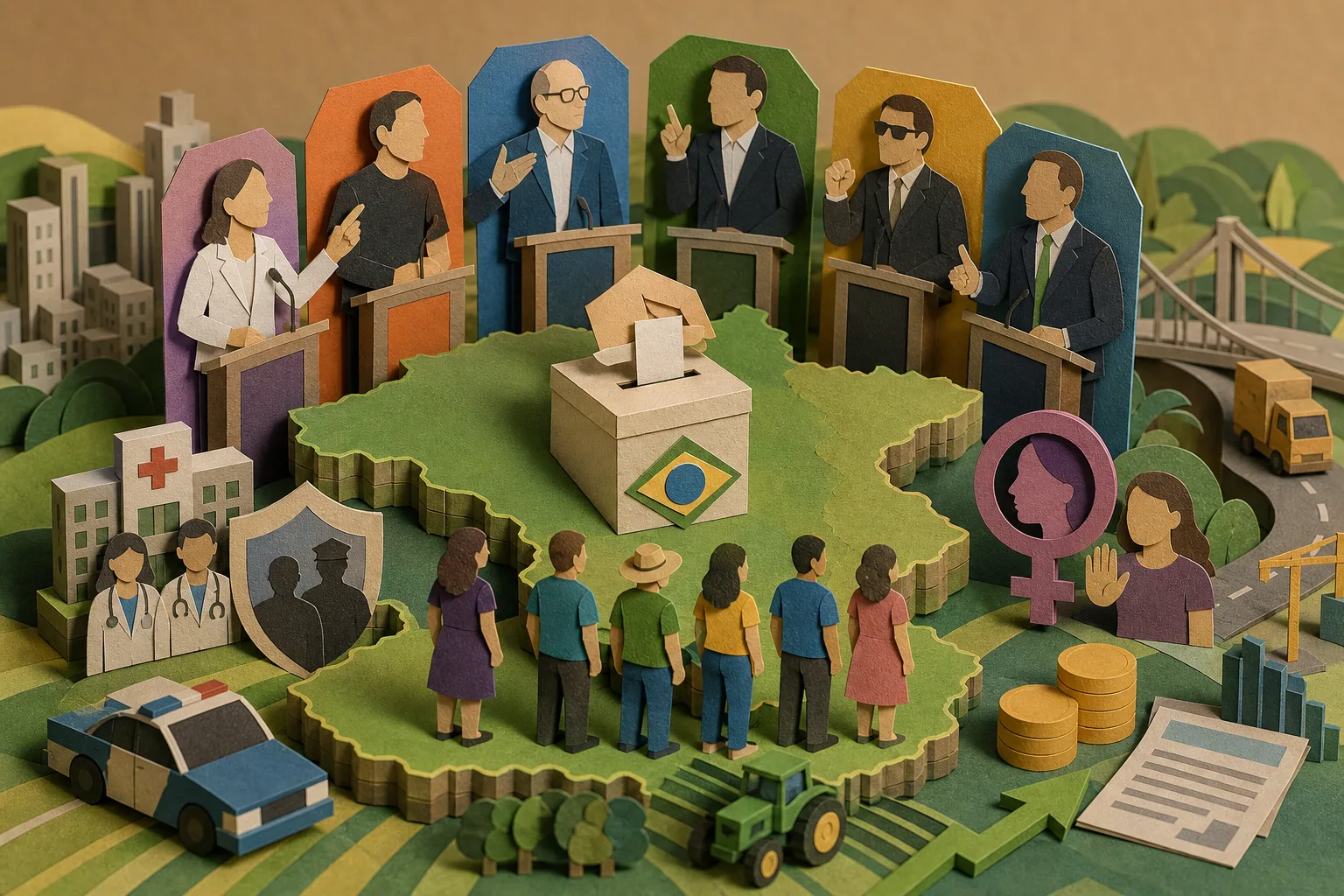 Disputa pelo governo de Mato Grosso reúne seis concorrentes e foca em temas sociais