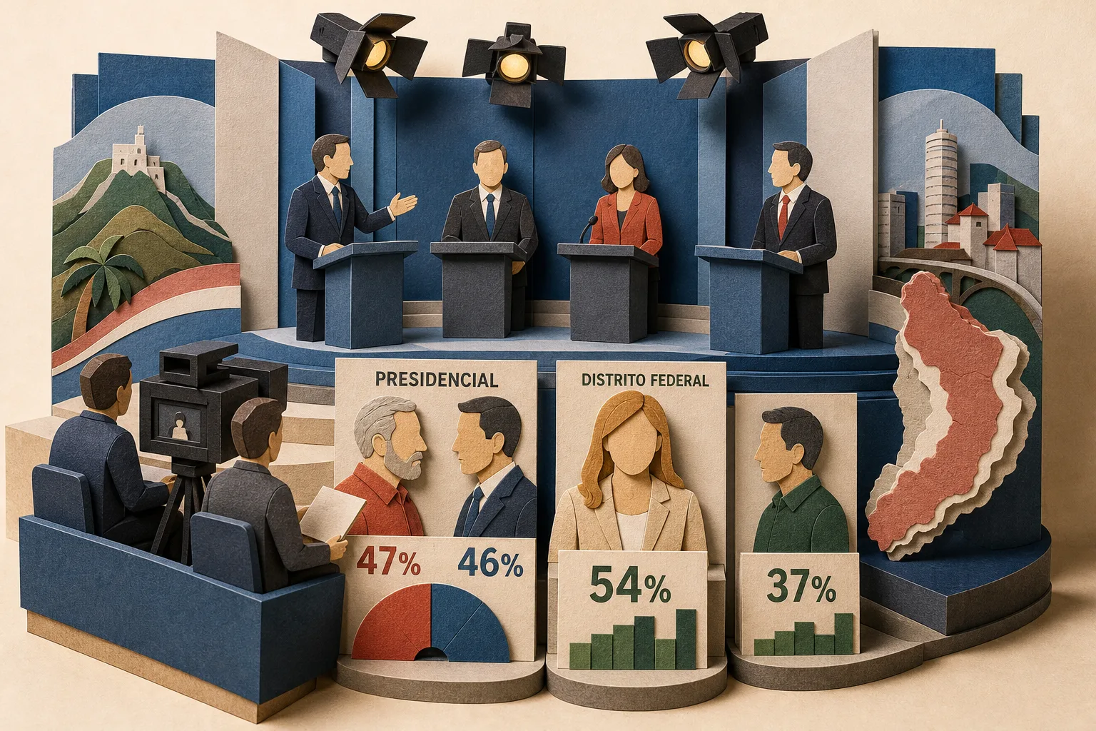 Disputa pelo governo do Espírito Santo tem novo debate eleitoral no segundo turno