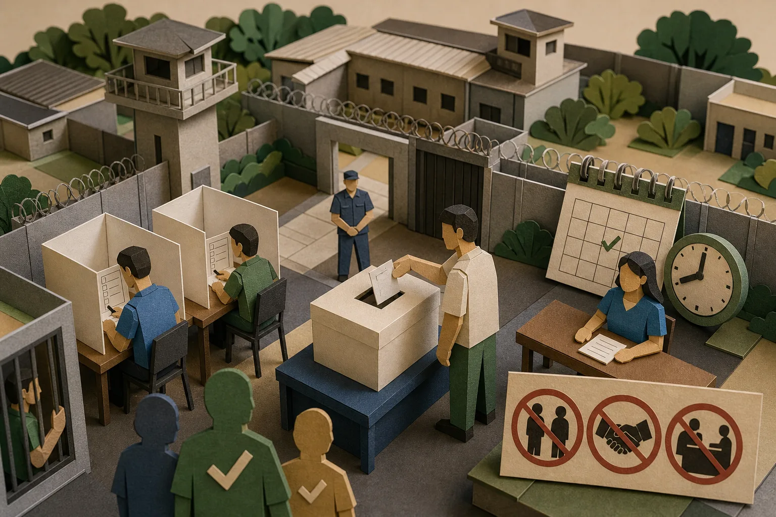 Distrito Federal terá 383 detentos provisórios e jovens internados aptos a votar