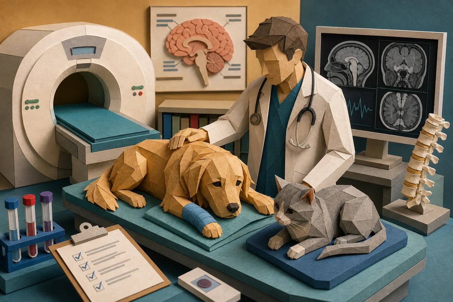 Doenças neurológicas afetam cães e gatos e demandam socorro especializado