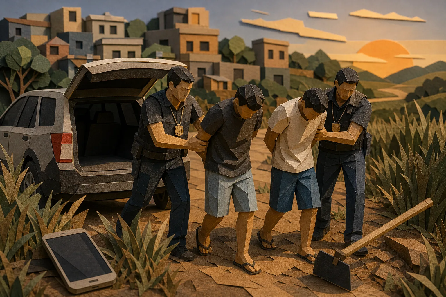 Dois homens são detidos na Bahia suspeitos de matar rapaz após furto de celular