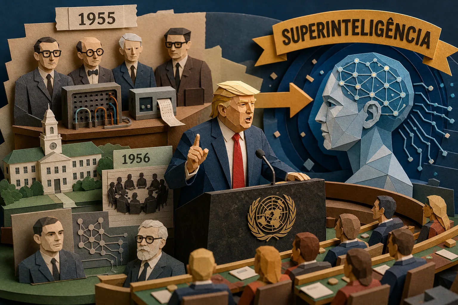 Donald Trump sugere mudar nome da inteligência artificial para superinteligência
