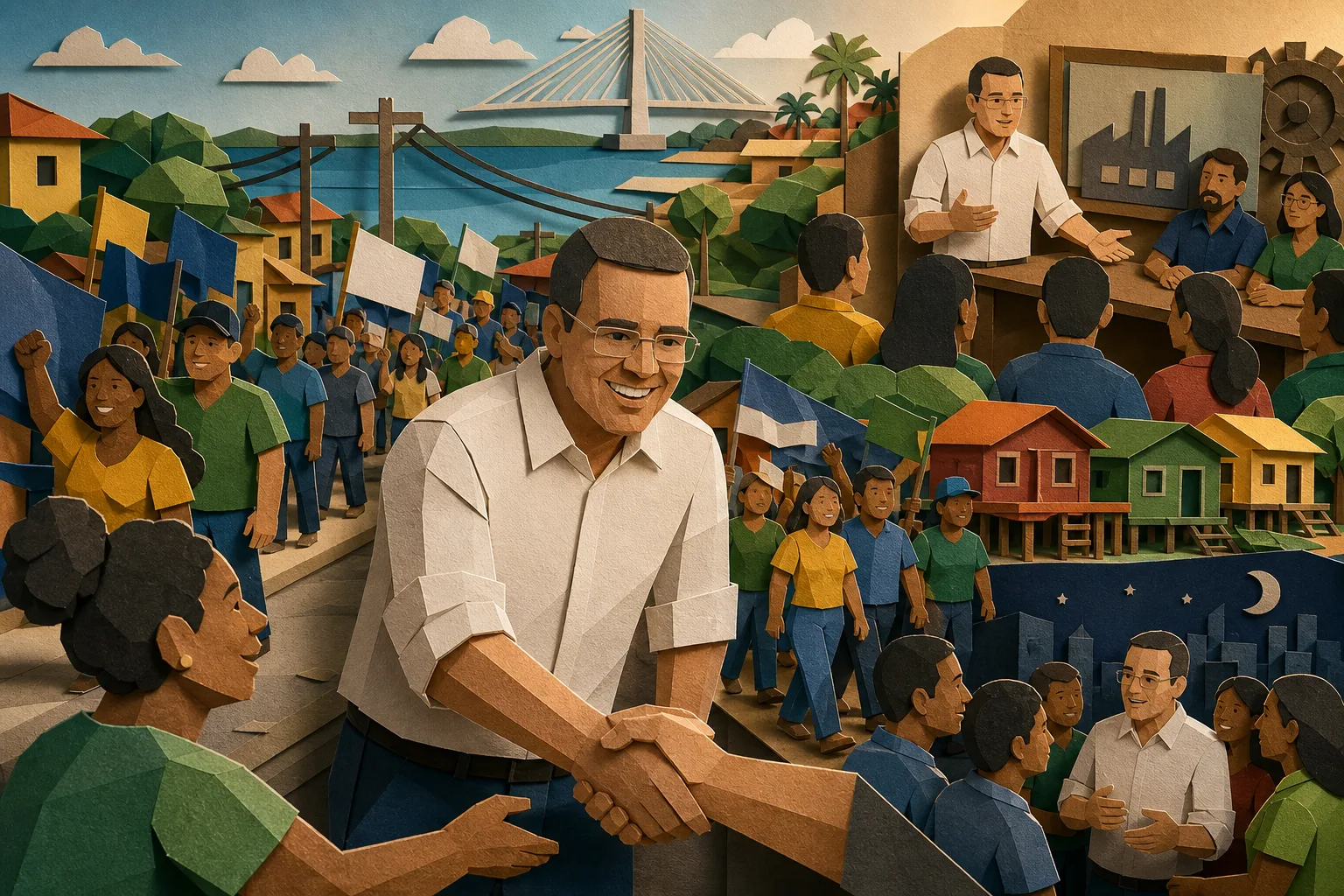 Dr. Furlan cumpre agenda com caminhadas e reuniões sindicais em Macapá