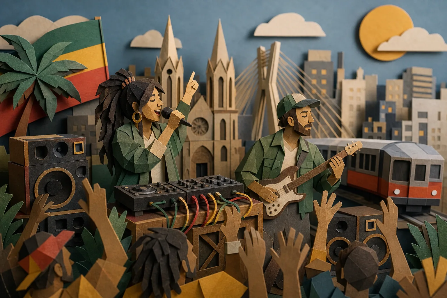 Duo espanhol Iseo & Dodosound traz turnê de reggae e dub para show em São Paulo