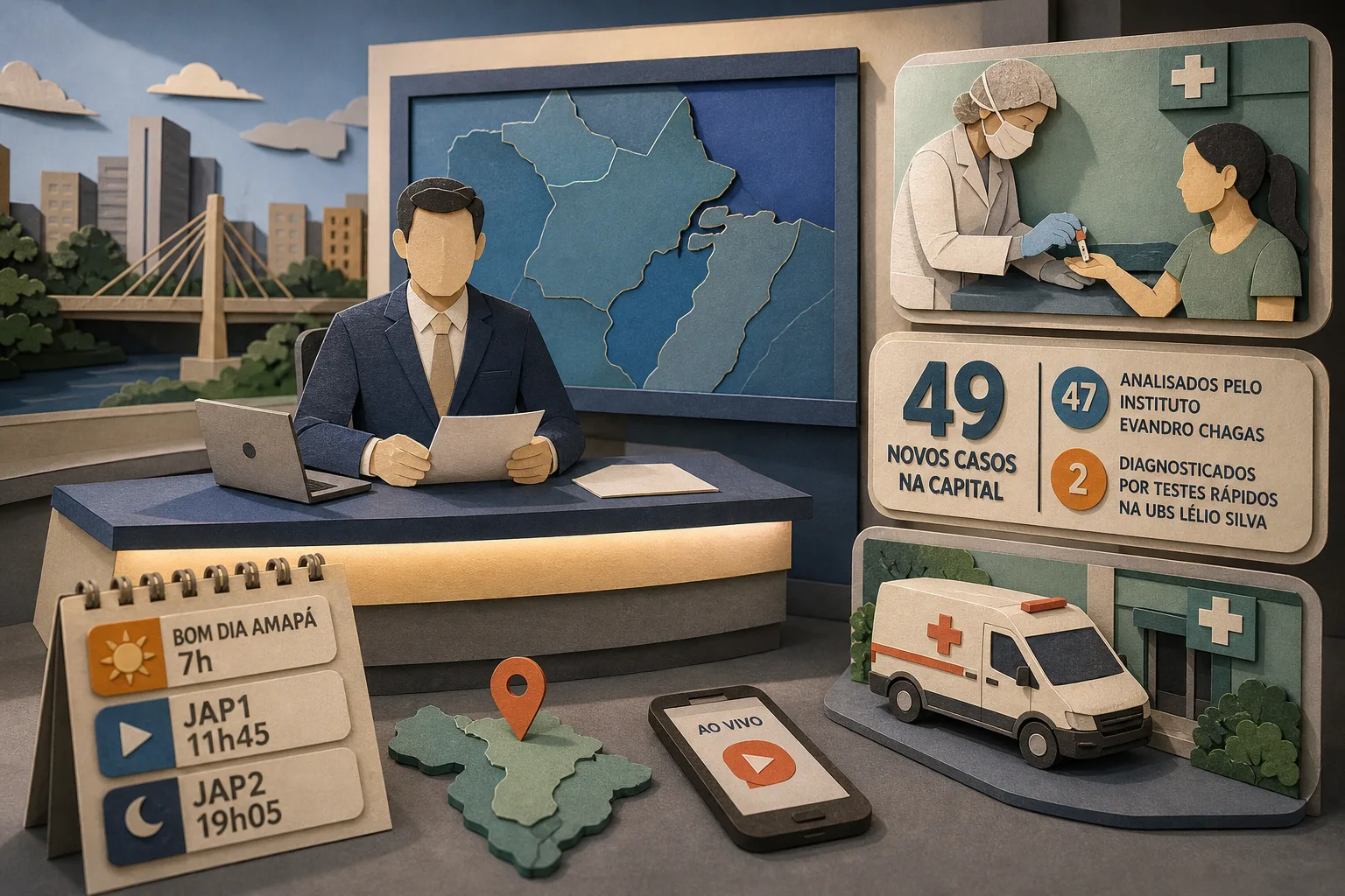 Edição de sábado do telejornal amapaense apresenta as principais notícias locais