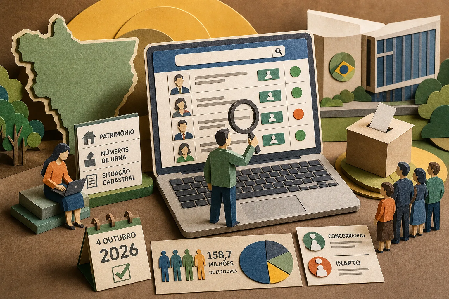 Eleições 2026: confira os concorrentes a deputado federal por Mato Grosso