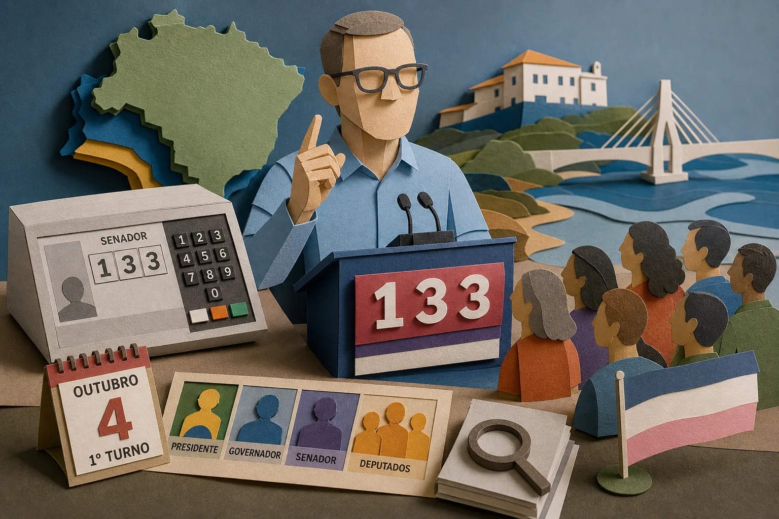 Eleições 2026: Fabiano Contarato concorre ao Senado pelo ES com o número 133