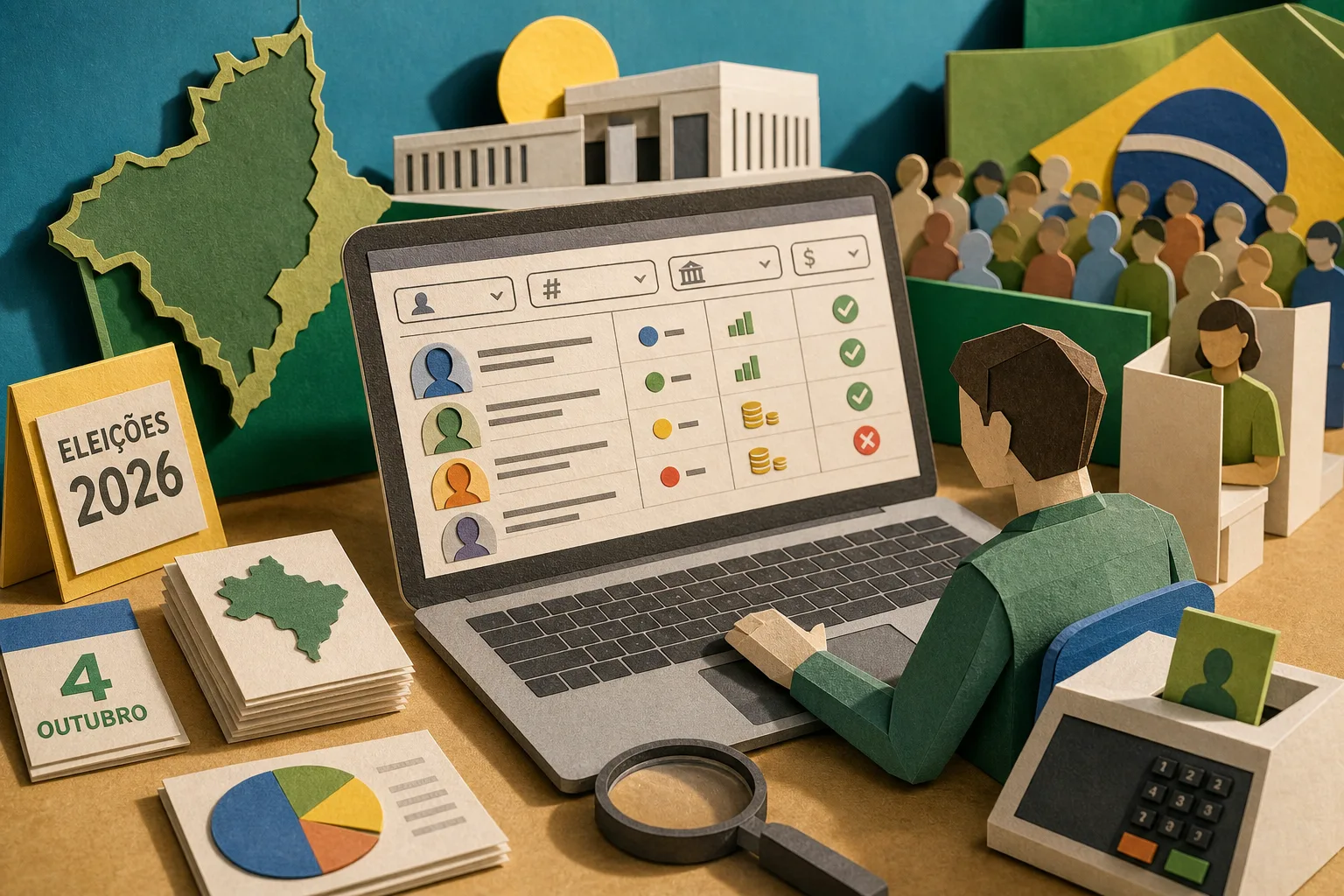 Eleições 2026: TSE disponibiliza dados dos concorrentes à Assembleia do Amapá