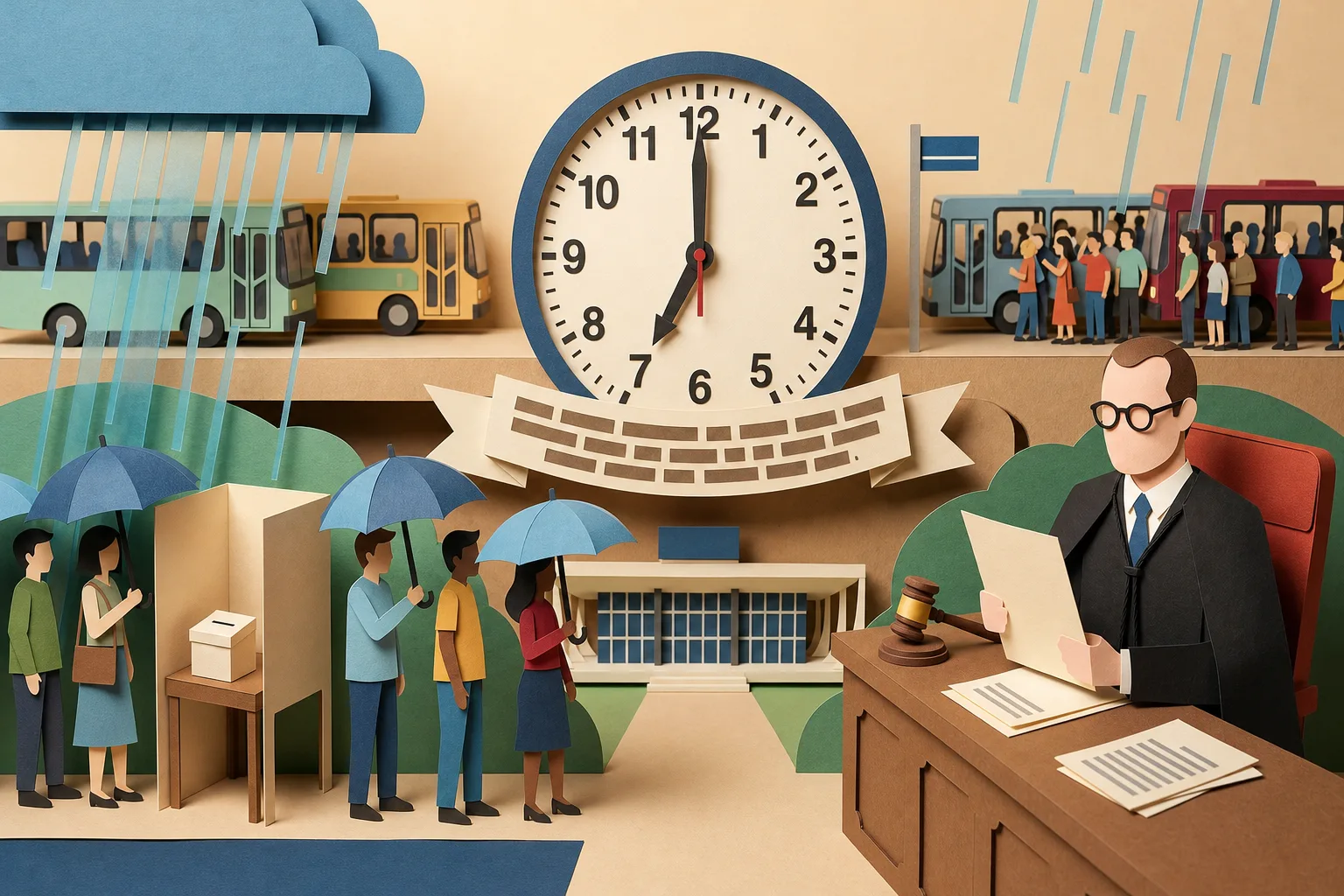 Eleições têm horário de votação estendido até as 19h em todo o país