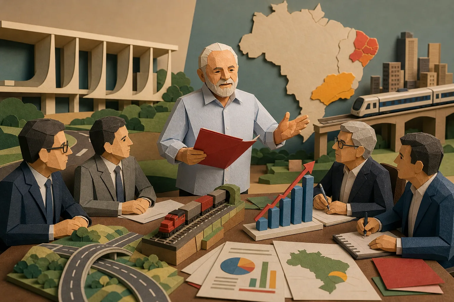 Em campanha, Lula defende reajuste do piso pelo PIB e aportes em infraestrutura