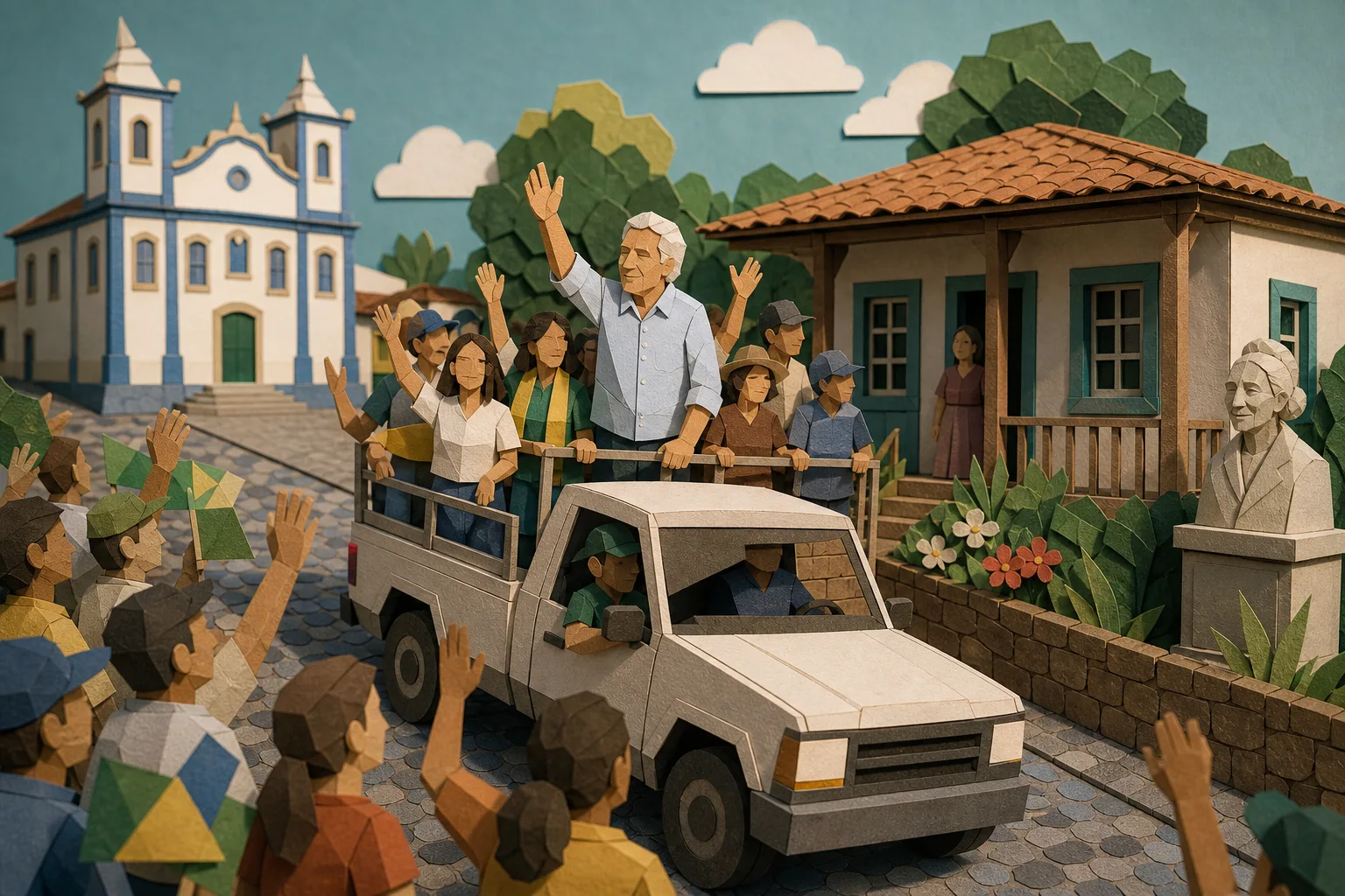 Em campanha por municípios goianos, Ronaldo Caiado defende preservação cultural