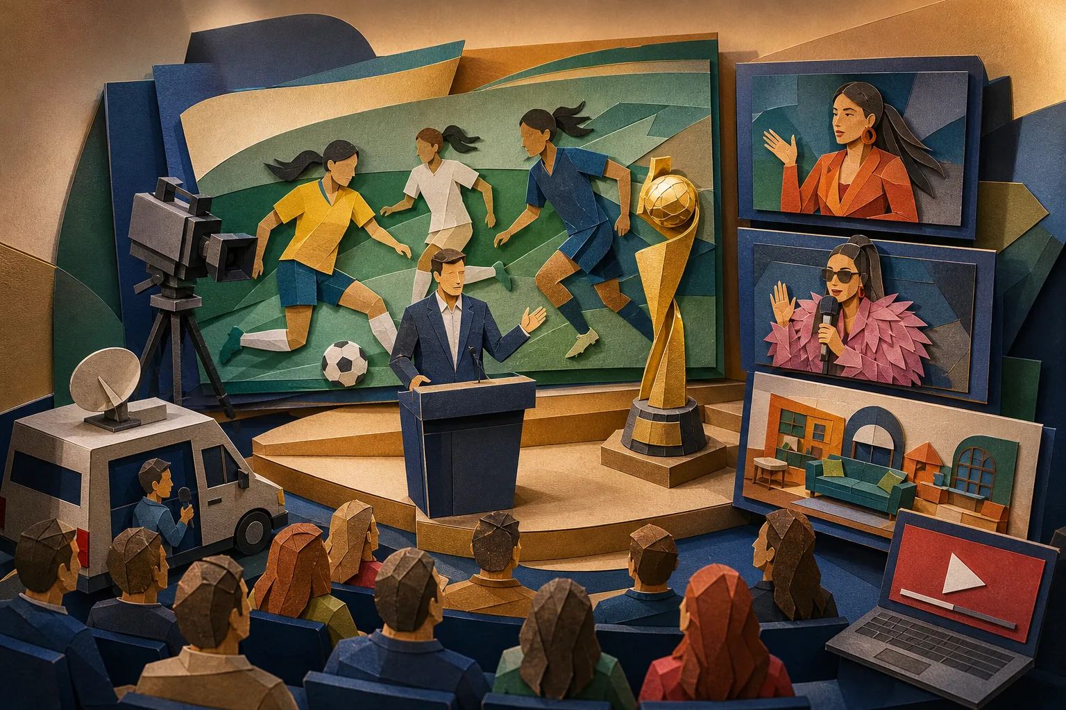 Emissora revela programação com Copa Feminina e novo formato do BBB 27