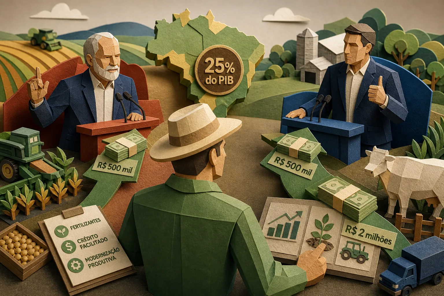 Empresários do agronegócio encabeçam lista de doadores de Lula e Flávio Bolsonaro