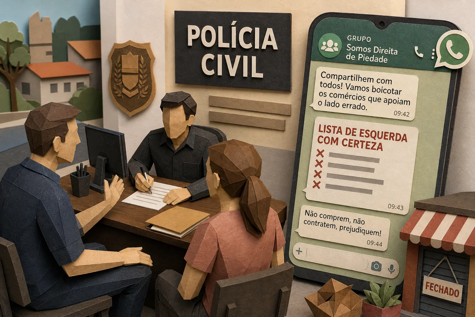 Empresários do interior de SP denunciam à polícia listas de retaliação política