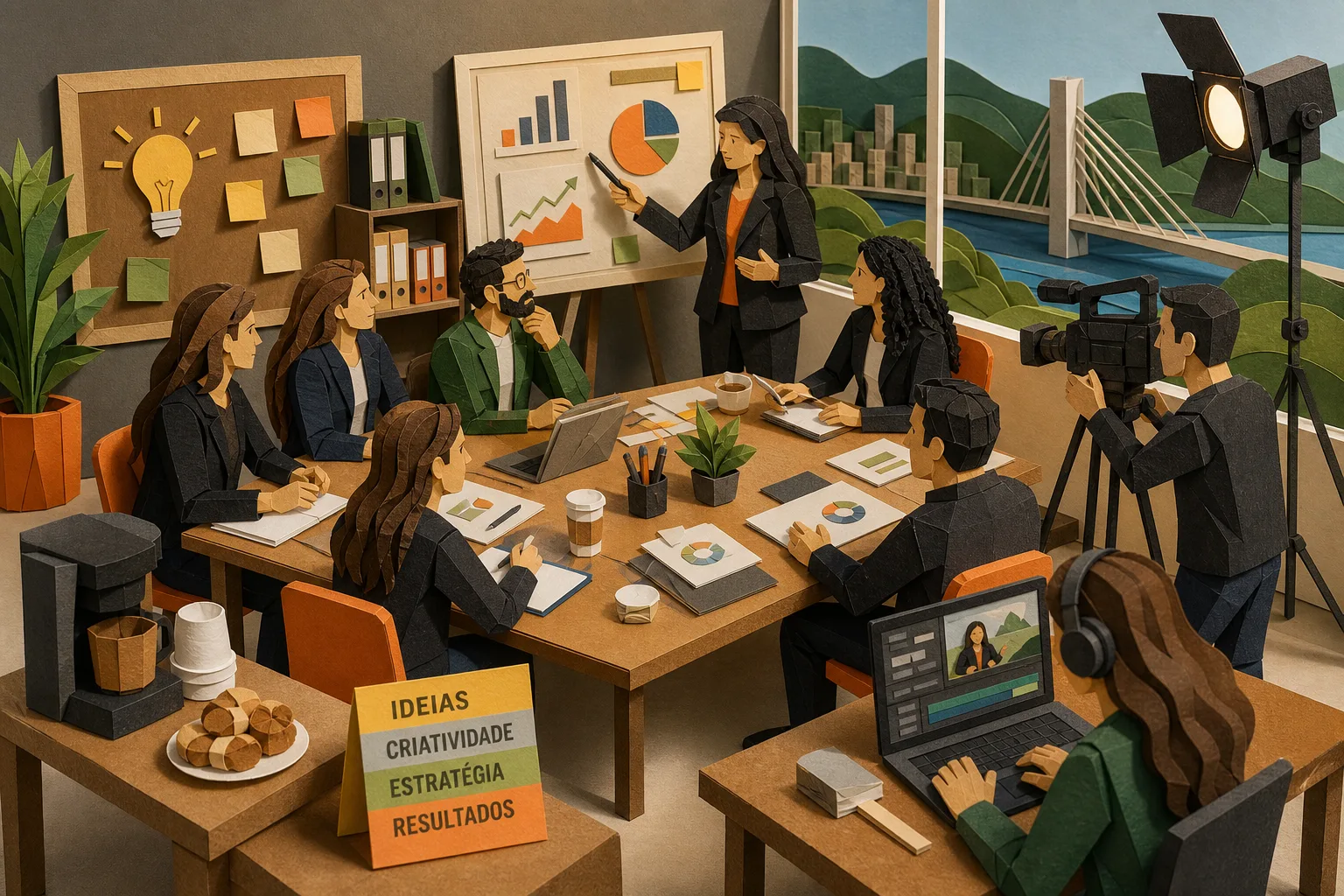 Encontro empresarial em Volta Redonda debate estratégias para o mercado publicitário