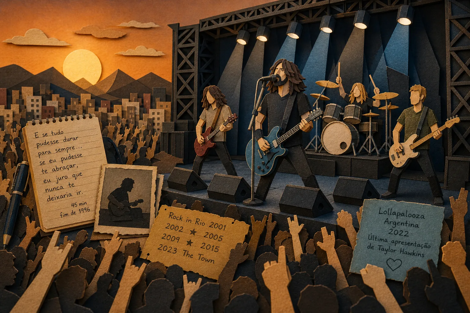 Entenda como o clássico Everlong virou o encerramento definitivo do Foo Fighters