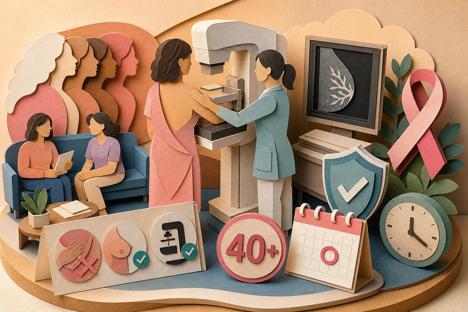 Especialistas recomendam mamografia anual a partir dos 40 anos mesmo sem sintomas